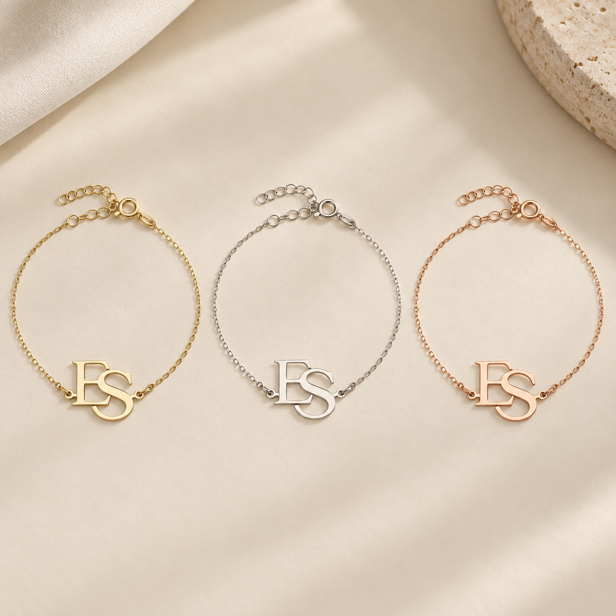 kisiye-ozel-e-s-birlesik-harf-bileklik-14k-altin-925-gumus-rose-gold-uc-renk